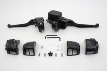 Load image into Gallery viewer, Contour Style Handlebar Control Kit Black 1996 / 2006 FXST 1996 / 2006 FLST 1996 / 2006 FXD 1996 / 2003 XL 1996 / 2006 FXDWG