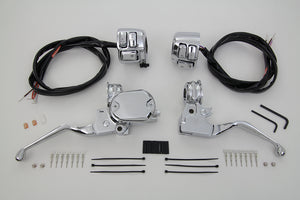 Handlebar Control Kit with Switches Chrome 2007 / 2013 XL