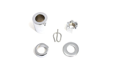 Rear Axle Spacer Smooth Style Chrome 2004 / 2004 XL Rear Fitment