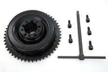 Load image into Gallery viewer, Rear Mechanical Brake Drum Black with Sprocket 1937 / 1948 UL 1936 / 1940 EL 1941 / 1957 FL