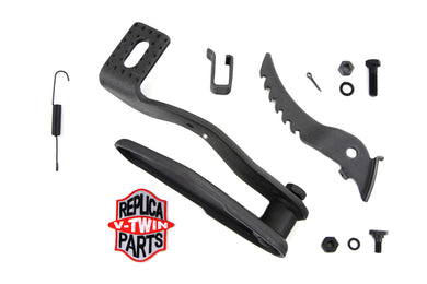 Parkerized Brake Pedal and Plate Kit 1936 / 1952 EL 1941 / 1957 FL