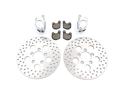 Front Dual Disc Calipers and 10 Disc Kit 1978 / 1983 FX 1978 / 1983 XL 1980 / 1983 FXWG