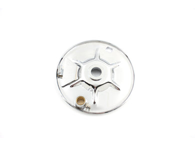 Rear Brake Backing Plate Chrome 1936 / 1940 EL 1941 / 1957 FL 1937 / 1948 UL