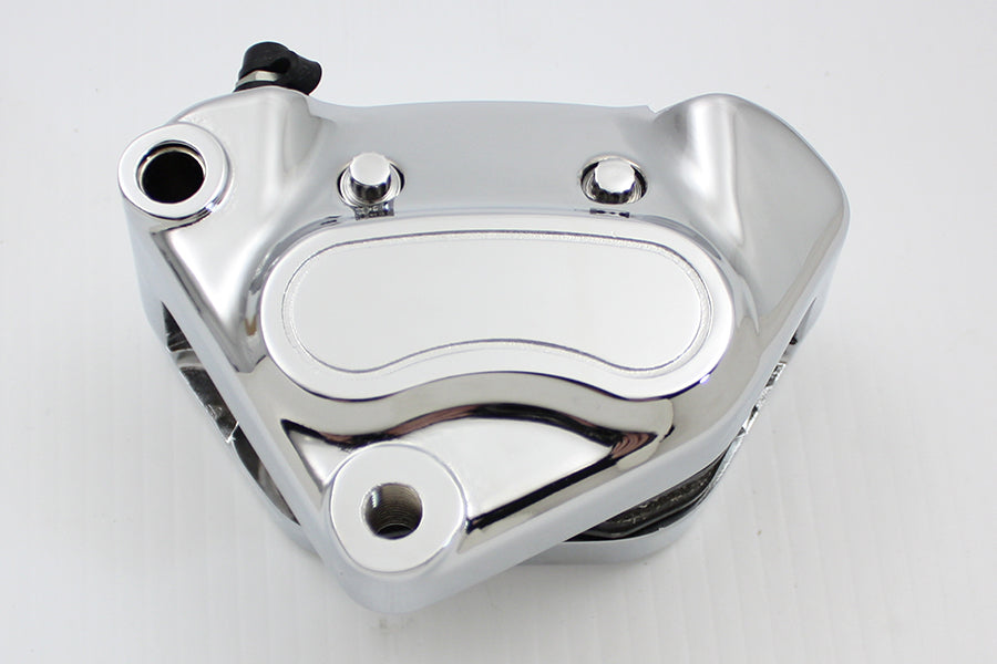 Chrome Front 4 Piston Caliper 2000 / 2007 FXST 2000 / 2003 XL 2000 / 2007 FLST 2000 / 2007 FLT 2000 / 2007 FXD
