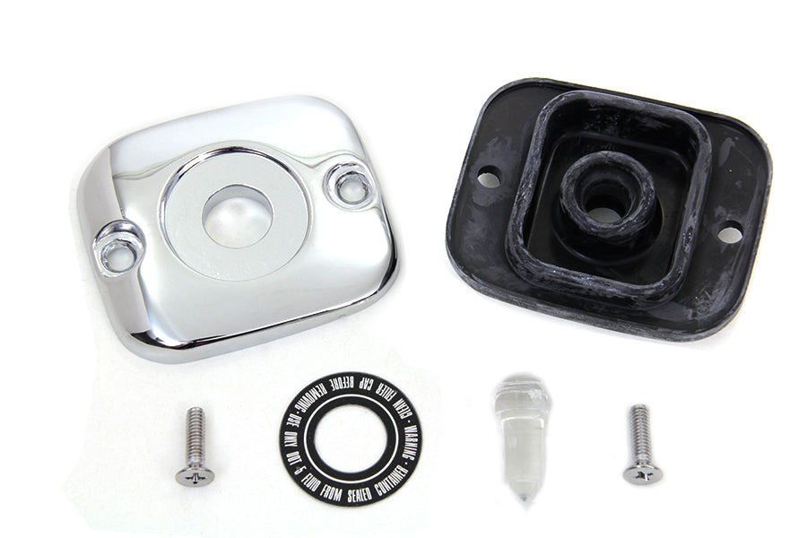 Front Master Cylinder Cover Smooth Chrome 1996 / 2004 FLT 1996 / 2005 FXST 1996 / 2005 FLST 1996 / 2005 FXD 1996 / 2003 XL