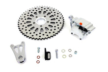 Load image into Gallery viewer, Chrome Rear 4 Piston Caliper and 10 Disc Sprocket 0 /  Custom application for 3/4 or 1&quot; axle&quot;