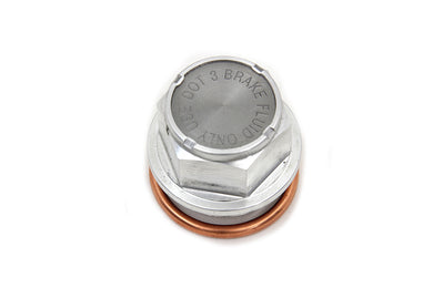 Alloy Master Cylinder Filler Top Plug Cap 1958 / 1978 FL