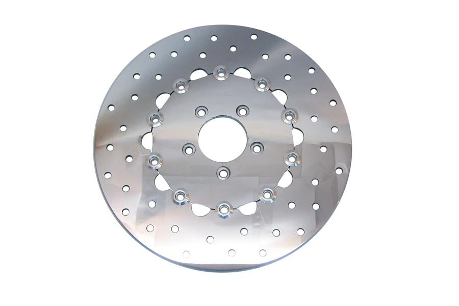 Floating Polished 11.8 Front Brake Disc 2006 / 2017 FXD 2006 / 2017 FXDB 2006 / 2017 FXDC 2006 / 2017 FXDL 2006 / 2017 FXDWG 2006 / 2017 FXDF