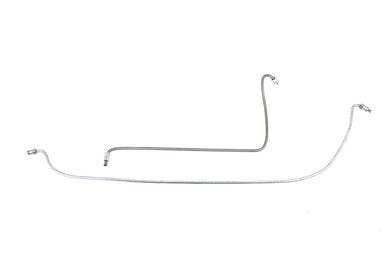 Steel Rear Brake Line Set Zinc Plated 1958 / 1969 FL