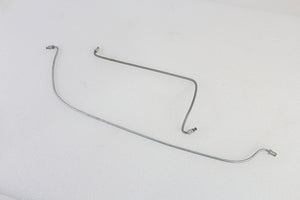 Steel Rear Brake Line Set Zinc Plated 1958 / 1969 FL