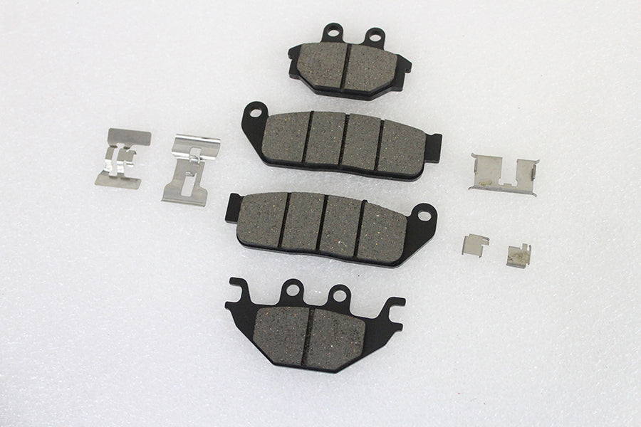 Semi-Metallic Front and Rear Brake Pad Set 2015 / 2016 Scout