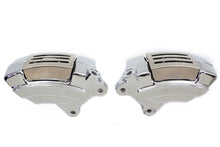 Load image into Gallery viewer, Chrome Front 4 Piston Caliper Set 2008 / UP FLT