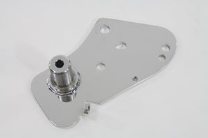 Brake Pedal Mount Plate Chrome 0 /  Custom application with hydraulic disc or drum brake.0 /  Custom application with hydraulic disc or drum brake