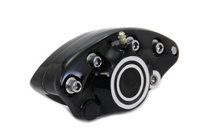 Black Rear 1 Piston Banana Caliper with Bullseye 1973 / 1980 FX Rear1973 / 1980 FL Rear