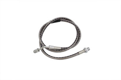 Stainless Steel 34-1/8 Rear Brake Hose 1973 / 1977 FX for fitting forward FXST style control assemblies