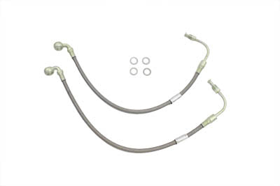 Stainless Steel Lower Brake Hose 16 1984 / 1987 FXRT 1987 / 1987 FXRD