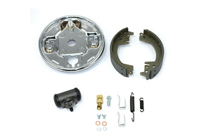 Rear Hydraulic Brake Backing Plate Kit Chrome 1963 / 1972 FL 1971 / 1972 FX