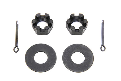 Rear Axle Nut and Lock Kit Parkerized 1932 / 1973 G