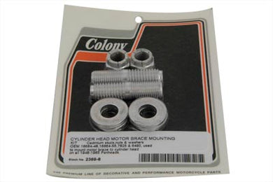 Cylinder Head Engine Brace Mount Cadmium 1948 / 1965 FL
