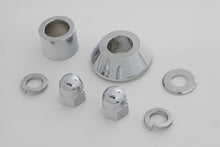 Load image into Gallery viewer, Front Axle Spacer Kit Smooth Style Chrome 2007 / UP FXSTD Front Fitment