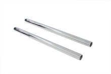 Load image into Gallery viewer, Hard Chrome 33.4mm Fork Tube Set 22-3/4 Total Length 1957 / 1972 XL 1971 / 1972 FX 1954 / 1956 K