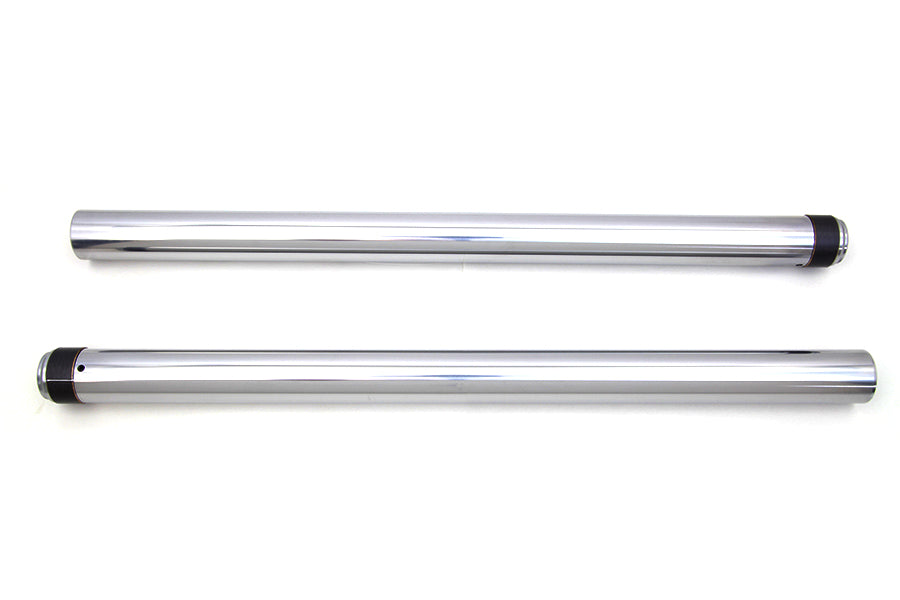 Hard Chrome Fork Tube Set Stock Length 1984 / 1999 FLT 1984 / 1999 FLHT 1984 / 1999 FXST 1984 / 1999 FXSTC 1986 / 1999 FLST 1986 / 1999 FLSTF 1986 / 1999 FLSTN 1993 / 1999 FXDWG 1985 / 1986 FXWG 41mm