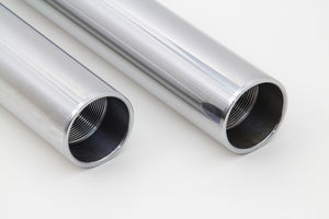Hard Chrome Fork Tube Set Stock Length 1984 / 1999 FLT 1984 / 1999 FLHT 1984 / 1999 FXST 1984 / 1999 FXSTC 1986 / 1999 FLST 1986 / 1999 FLSTF 1986 / 1999 FLSTN 1993 / 1999 FXDWG 1985 / 1986 FXWG 41mm