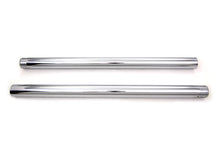 Load image into Gallery viewer, Chrome Fork Tube Set 2 Over Stock 1997 / 2013 FLT 1997 / 2013 FLHR 1997 / 2013 FLHT 2000 / 2017 FXST 2000 / 2017 FLST 2000 / 2005 FXDWG 41mm