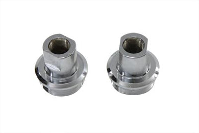 Chrome Inner Fork Tube Plug Set 1949 / 1976 FL