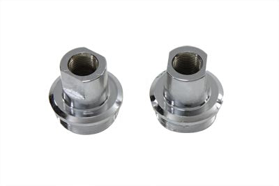 Chrome Inner Fork Tube Plug Set 1949 / 1976 FL