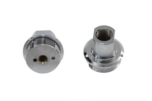 Chrome Inner Fork Tube Plug Set 1949 / 1976 FL
