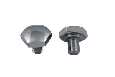 Chrome Fork Tube Cap Non-Vented 1977 / 1984 FL 1984 / UP FXST 1986 / UP FLST 1980 / 1986 FXWG 1979 / UP FLT 1979 / UP FLT