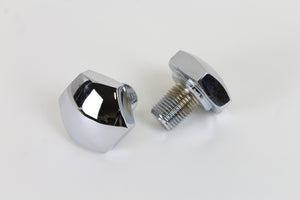 Chrome Fork Tube Cap Non-Vented 1977 / 1984 FL 1984 / UP FXST 1986 / UP FLST 1980 / 1986 FXWG 1979 / UP FLT 1979 / UP FLT