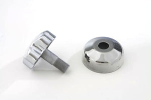 Chrome Fork Damper Knob with Cover 1948 / 1959 FL