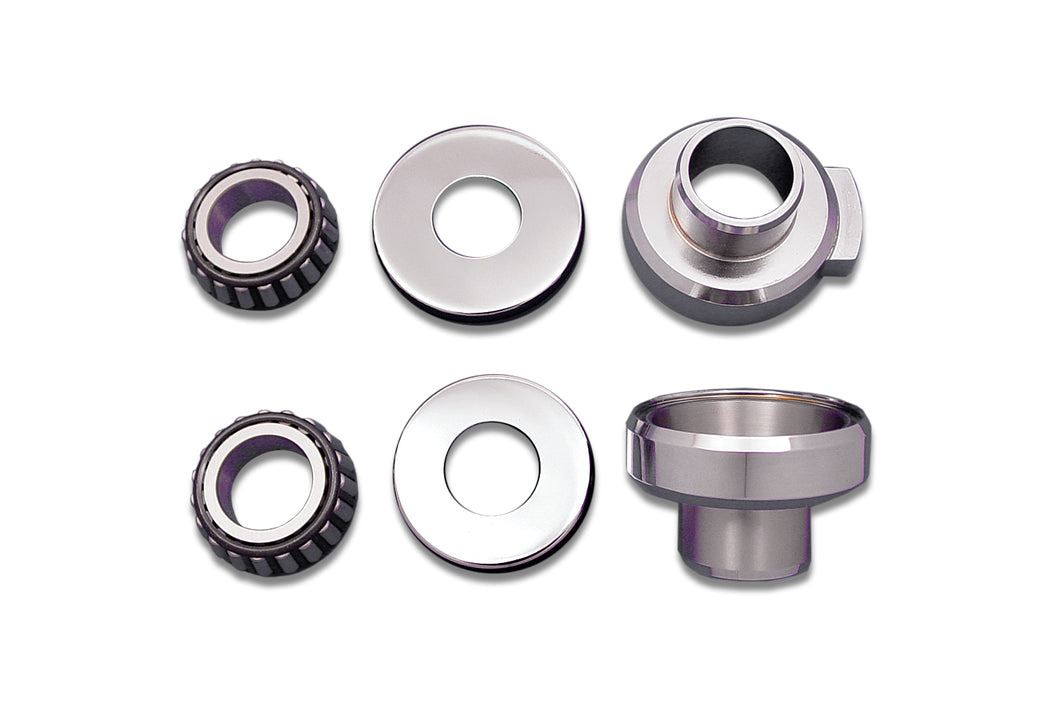 Chrome Fork Neck Cup Kit with Stops 0 /  Custom application0 /  Custom application1986 / 1999 FXST 1949 / 1984 FL 1971 / 1984 FX