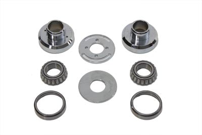 Chrome Fork Stop Neck Cup Kit 1949 / 1984 FLH 1971 / 1984 FX 1984 / 1987 FXST