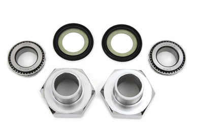 Fork Neck Cup Kit Hex Style Chrome 1949 / 1984 FLH 1971 / 1984 FX 1984 / 1987 FXST