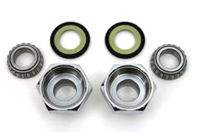 Load image into Gallery viewer, Fork Neck Cup Kit Hex Style Chrome 1949 / 1984 FLH 1971 / 1984 FX 1984 / 1987 FXST