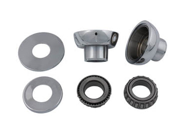Chrome Smoothie Style Fork Neck Cup Kit 1948 / 1984 FL