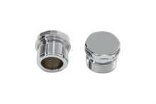 Load image into Gallery viewer, Chrome Top Fork Tube Plugs without Hole 1988 / UP XL 1988 / 1994 FXR 1991 / 2017 FXD