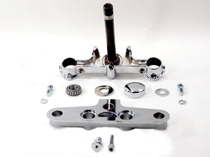Replica Forged Steel Triple Tree Set Chrome 2000 / 2017 FLST