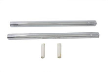 Load image into Gallery viewer, Chrome 41mm Fork Tube Set 24-7/8 Total Length 1980 / 1983 FLHT 1980 / 1983 FLT 1977 / 1984 FL Late 1977