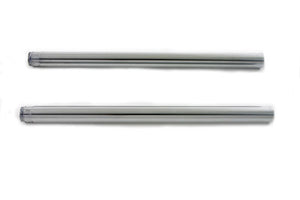 Chrome 41mm Fork Tube Set 24-1/4" Total Length 1984 / 1996 FLT 1984 / 1996 FLHT 1984 / 1999 FXST 1984 / 1999 FXSTC 1986 / 1999 FLST 1986 / 1999 FLSTF 1986 / 1999 FLSTN 1993 / 1999 FXDWG 1985 / 1986 FXWG 41mm