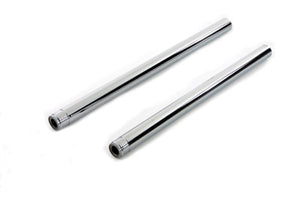 Chrome 41mm Fork Tube Set 24-1/4" Total Length 1984 / 1996 FLT 1984 / 1996 FLHT 1984 / 1999 FXST 1984 / 1999 FXSTC 1986 / 1999 FLST 1986 / 1999 FLSTF 1986 / 1999 FLSTN 1993 / 1999 FXDWG 1985 / 1986 FXWG 41mm