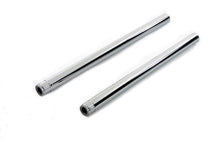 Load image into Gallery viewer, Chrome Fork Tube Set 4 Over Stock 1984 / 1996 FLT 1984 / 1996 FLHT 1984 / 1999 FXST