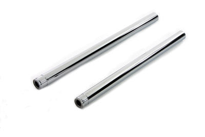 Chrome Fork Tube Set 4 Over Stock 1984 / 1996 FLT 1984 / 1996 FLHT 1984 / 1999 FXST