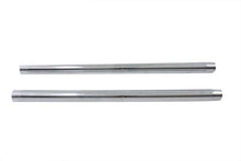 Load image into Gallery viewer, Chrome 35mm Fork Tube Set 23-1/2&quot; Total Length 1973 / 1974 XL 1973 / 1977 FX
