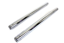 Load image into Gallery viewer, Chrome Fork Tube Set Stock Length 1984 / 1996 FLT 1984 / 1996 FLHT 1984 / 1999 FXST 1984 / 1999 FXSTC 1986 / 1999 FLST 1986 / 1999 FLSTF 1986 / 1999 FLSTN 1993 / 1999 FXDWG 1985 / 1986 FXWG 41mm