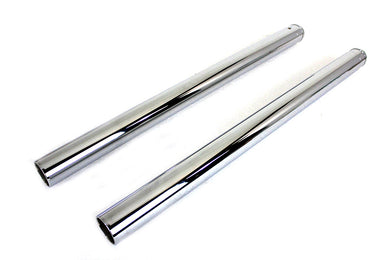 Chrome Fork Tube Set 2 Over Stock 1986 / 1999 FLST