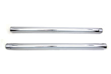 Load image into Gallery viewer, Chrome Fork Tube Set 4 Over Stock 1984 / 1996 FLT 1984 / 1996 FLHT 1984 / 1999 FXST 1984 / 1999 FXSTC 1986 / 1999 FLST 1986 / 1999 FLSTF 1986 / 1999 FLSTN 1993 / 1999 FXDWG 1985 / 1986 FXWG 41mm